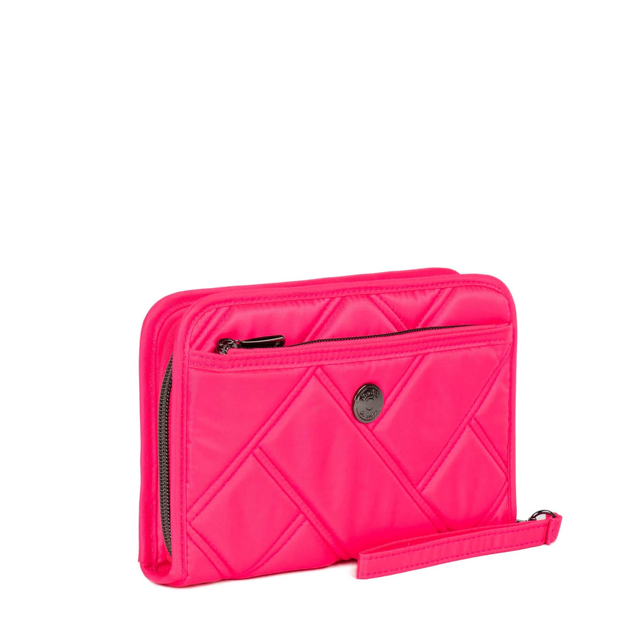 Zeppelin 2 RFID Wristlet Wallet - MAGENTA - Zeppelin_Magenta_03
